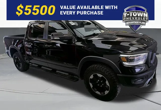 Black 2019 Ram 1500 Rebel for sale in Tulsa, OK