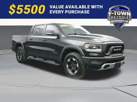 Black 2019 Ram 1500 Rebel for sale in Tulsa, OK