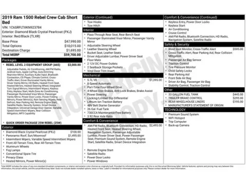 Another view of 2019 Ram 1500 Rebel for sale in Tulsa, OK at Jim Norton T-Town Chevrolet