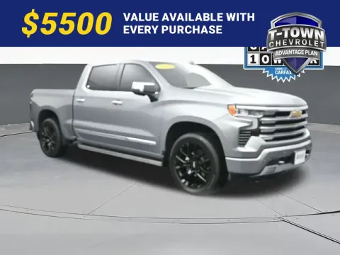 Gray 2025 Chevrolet Silverado 1500 High Country for sale in Tulsa, OK