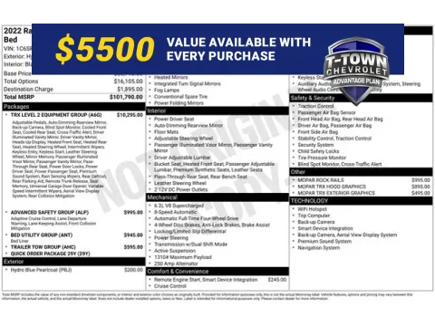 Blue 2022 Ram 1500 TRX for sale in Tulsa, OK