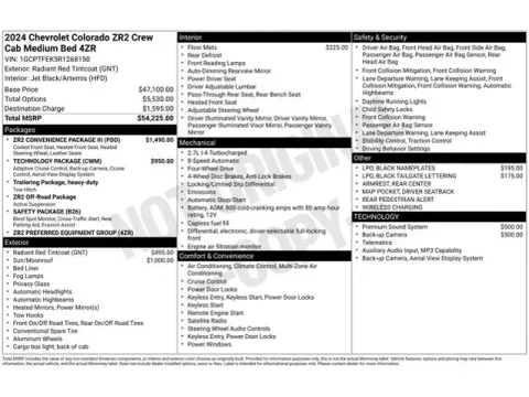 Another view of 2024 Chevrolet Colorado ZR2 for sale in Tulsa, OK at Jim Norton T-Town Chevrolet