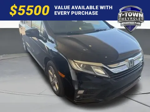 Black 2018 Honda Odyssey EX-L for sale in Tulsa, OK