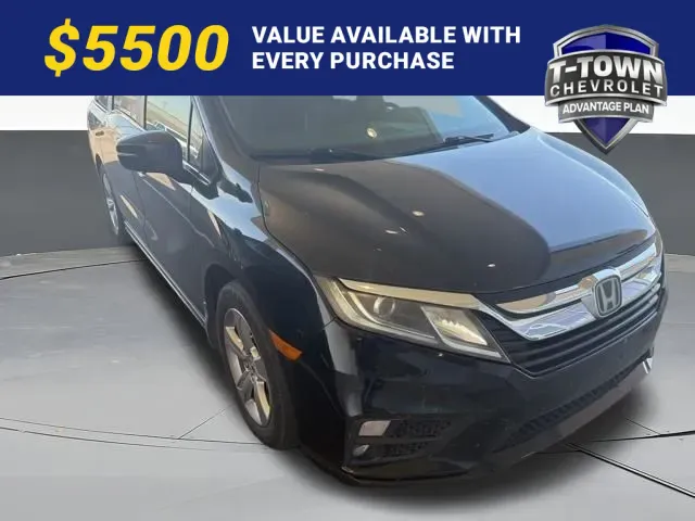 Black 2018 Honda Odyssey EX-L for sale in Tulsa, OK