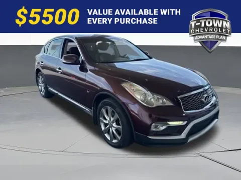 Black 2017 INFINITI QX50 for sale in Tulsa, OK