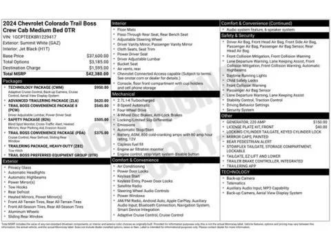 Another view of 2024 Chevrolet Colorado Trail Boss for sale in Tulsa, OK at Jim Norton T-Town Chevrolet