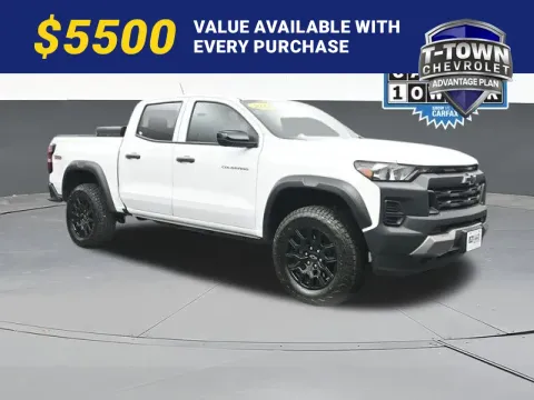 White 2024 Chevrolet Colorado Trail Boss for sale in Tulsa, OK