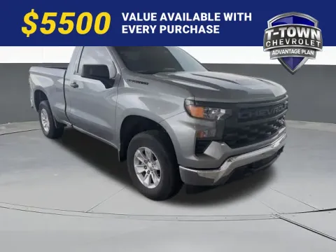 Gray 2024 Chevrolet Silverado 1500 WT for sale in Tulsa, OK