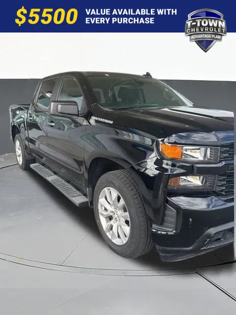 Black 2022 Chevrolet Silverado 1500 LTD Custom for sale in Tulsa, OK