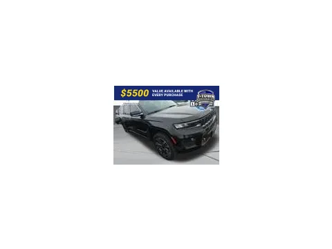 Black 2021 Jeep Grand Cherokee L Overland for sale in Tulsa, OK
