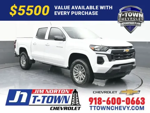 White 2026 Chevrolet Colorado LT for sale in Tulsa, OK