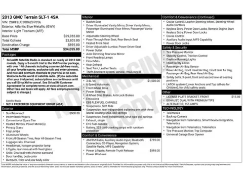 Another view of 2013 GMC Terrain SLT-1 for sale in Tulsa, OK at Jim Norton T-Town Chevrolet