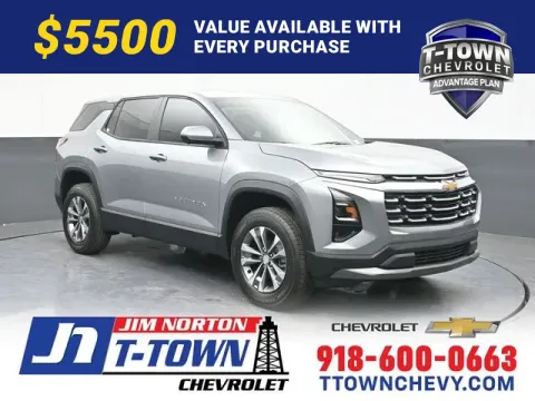 Gray 2026 Chevrolet Equinox LT for sale in Tulsa, OK