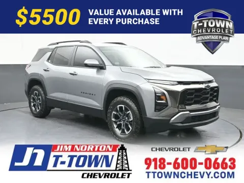 Gray 2026 Chevrolet Equinox ACTIV for sale in Tulsa, OK