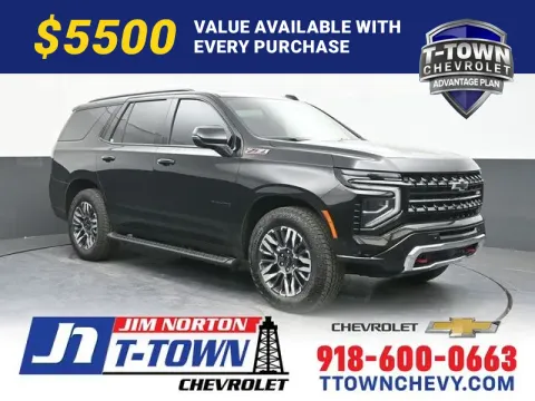Black 2026 Chevrolet Tahoe Z71 for sale in Tulsa, OK