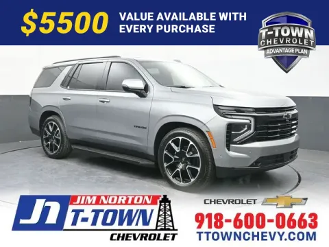 Gray 2026 Chevrolet Tahoe RST for sale in Tulsa, OK