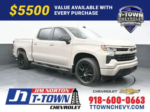White 2026 Chevrolet Silverado 1500 RST for sale in Tulsa, OK