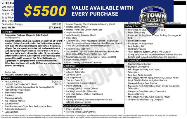 2013 Cadillac Escalade AWD Premium's photo