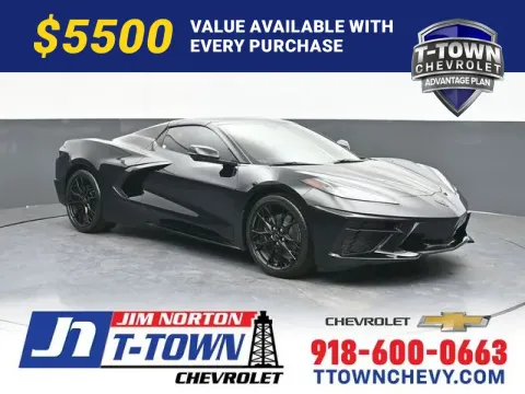 Black 2026 Chevrolet Corvette Stingray for sale in Tulsa, OK