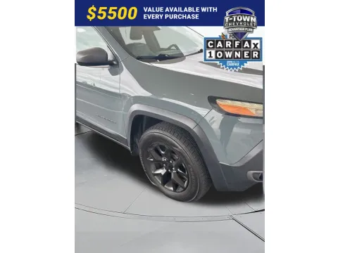 Gray 2014 Jeep Cherokee Trailhawk for sale in Tulsa, OK