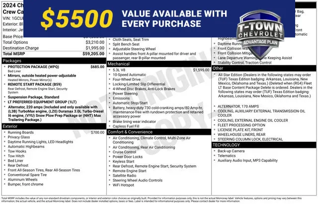 Black 2024 Chevrolet Silverado 1500 LT for sale in Tulsa, OK