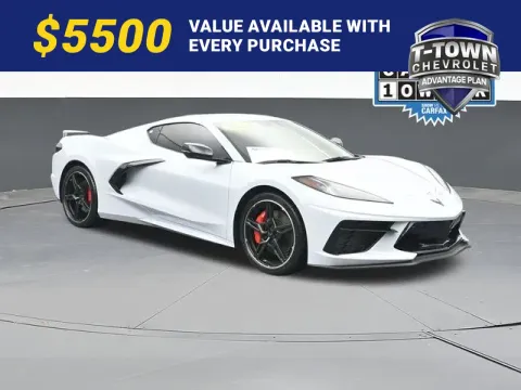 White 2024 Chevrolet Corvette Stingray for sale in Tulsa, OK