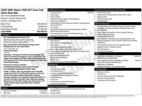Another view of 2023 GMC Sierra 1500 SLT for sale in Tulsa, OK at Jim Norton T-Town Chevrolet