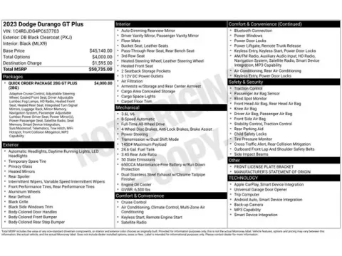 Another view of 2023 Dodge Durango GT Plus for sale in Tulsa, OK at Jim Norton T-Town Chevrolet
