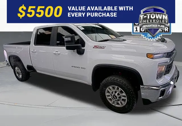 White 2024 Chevrolet Silverado 2500HD LT for sale in Tulsa, OK