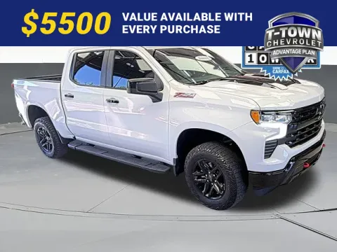 White 2023 Chevrolet Silverado 1500 LT Trail Boss for sale in Tulsa, OK