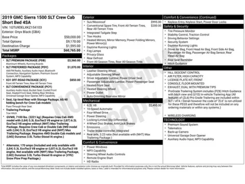 Another view of 2019 GMC Sierra 1500 SLT for sale in Tulsa, OK at Jim Norton T-Town Chevrolet