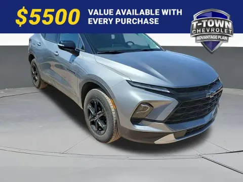 Gray 2024 Chevrolet Blazer LT for sale in Tulsa, OK