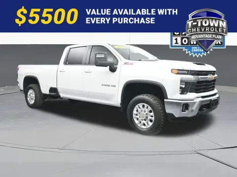 White 2024 Chevrolet Silverado 2500HD LT for sale in Tulsa, OK
