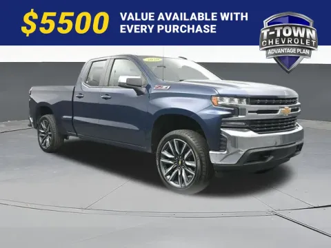 Blue 2020 Chevrolet Silverado 1500 LT for sale in Tulsa, OK