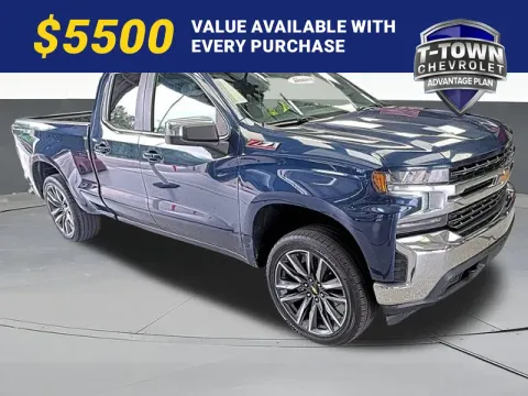Blue 2020 Chevrolet Silverado 1500 LT for sale in Tulsa, OK