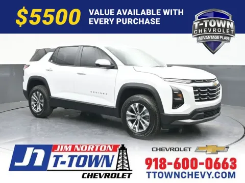 White 2026 Chevrolet Equinox LT for sale in Tulsa, OK