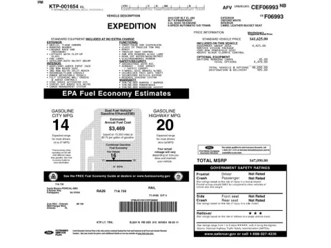 Photos of 2012 Ford Expedition EL XLT for sale in Tulsa, OK at Jim Norton T-Town Chevrolet