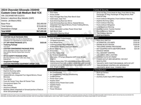 Another view of 2024 Chevrolet Silverado 2500HD Custom for sale in Tulsa, OK at Jim Norton T-Town Chevrolet