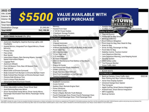 White 2022 Chrysler Pacifica Touring L for sale in Tulsa, OK