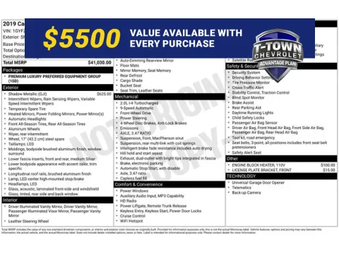 Gray 2019 Cadillac XT4 Premium Luxury for sale in Tulsa, OK