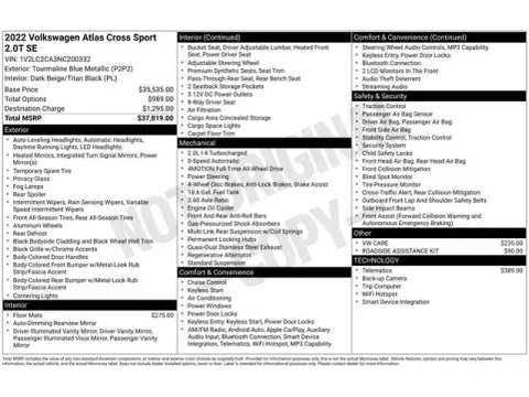 Another view of 2022 Volkswagen Atlas Cross Sport 2.0T SE for sale in Tulsa, OK at Jim Norton T-Town Chevrolet