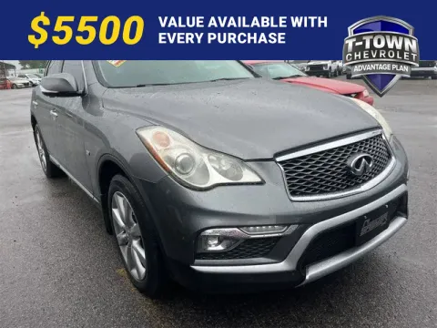 Gray 2017 INFINITI QX50 for sale in Tulsa, OK