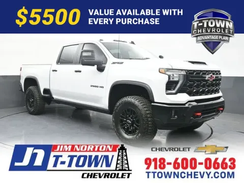 White 2026 Chevrolet Silverado 2500HD ZR2 for sale in Tulsa, OK