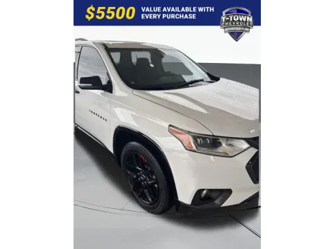 White 2021 Chevrolet Traverse Premier for sale in Tulsa, OK