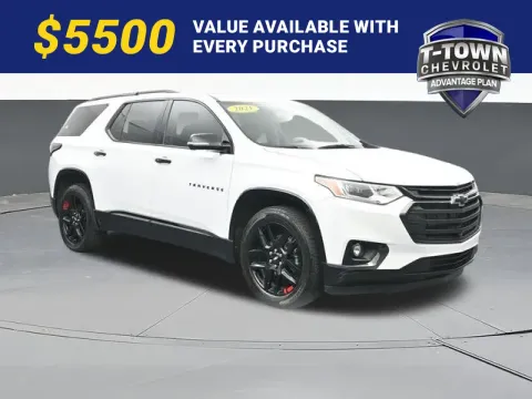 White 2021 Chevrolet Traverse Premier for sale in Tulsa, OK