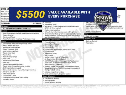 Red 2018 Chevrolet Camaro 1LT for sale in Tulsa, OK