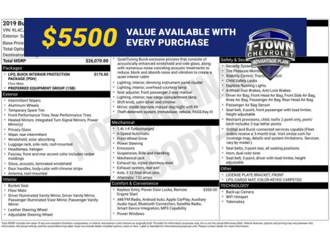 White 2019 Buick Encore Preferred for sale in Tulsa, OK