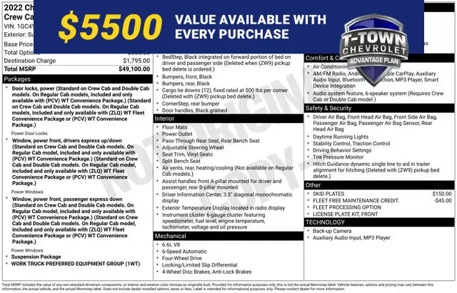 White 2022 Chevrolet Silverado 2500HD Work Truck for sale in Tulsa, OK