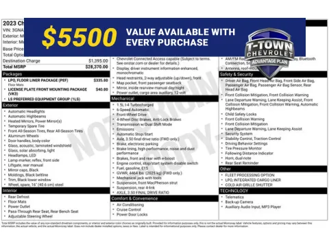 Black 2023 Chevrolet Equinox LS for sale in Tulsa, OK