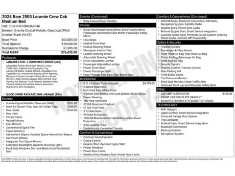 Another view of 2024 Ram 2500 Laramie for sale in Tulsa, OK at Jim Norton T-Town Chevrolet